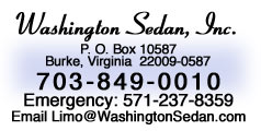 Washington Sedan 703-849-0010